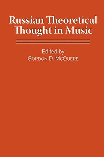 russian theoretical thought in music