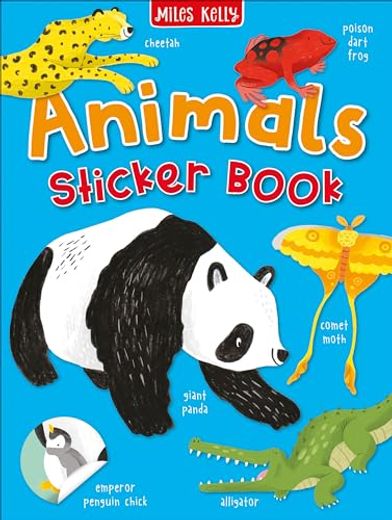 Animals Sticker Book (en Inglés)