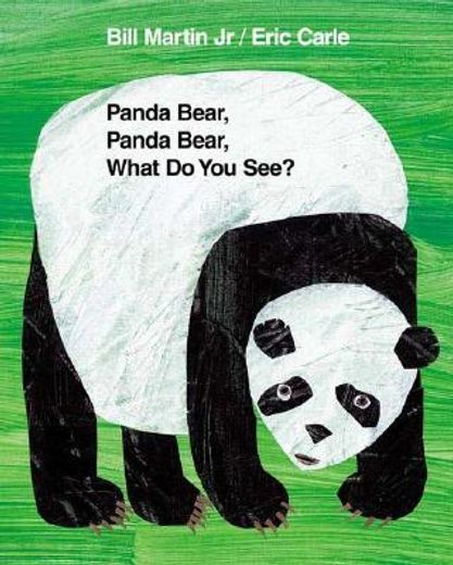 panda bear, panda bear, what do you see? (in English)