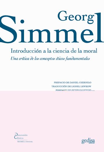 Introduccion a la Ciencia de la Moral (in Spanish)