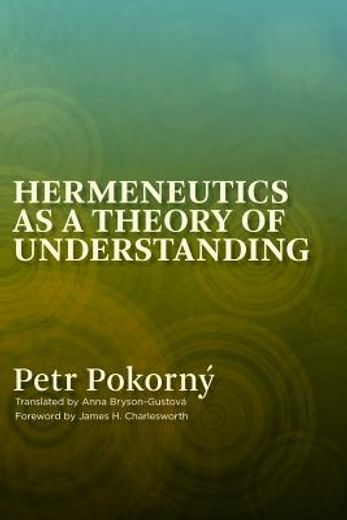 hermeneutics as a theory of understanding (in English)