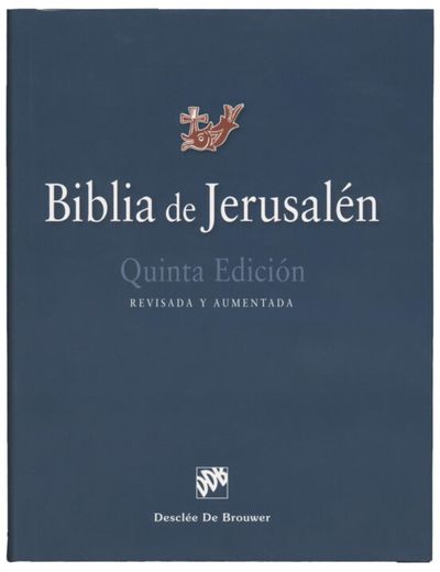 Biblia de Jerusalén manual 5ª edición - modelo 1 (in Spanish)