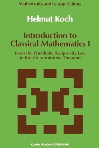 introduction to classical mathematics i (in English)