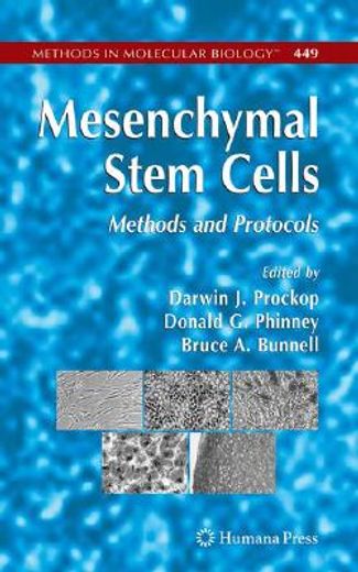 mesenchymal stem cells,methods and protocols