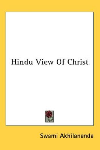 hindu view of christ