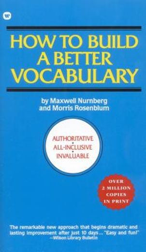 how to build a better vocabulary (in English)