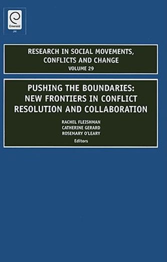 recent developments in conflict resolution and collaboration