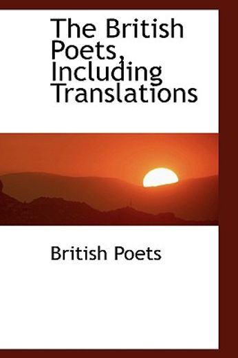 british poets, including translations