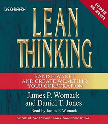 lean thinking,banish waste and create wealth in your corporation