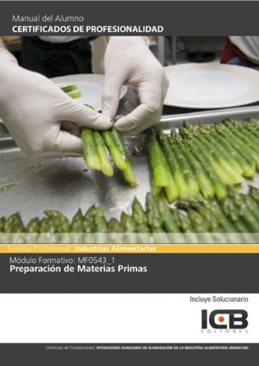 Mf0543_1: Preparación de Materias Primas