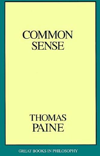 common sense (en Inglés)
