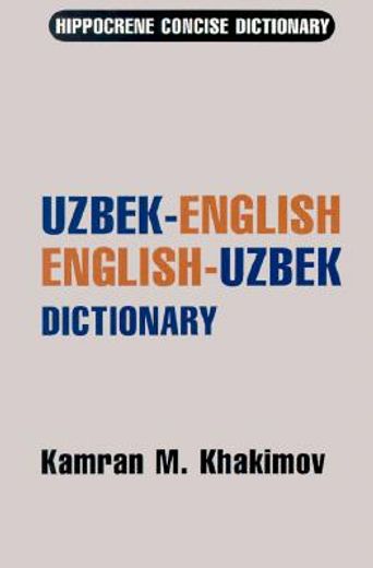 uzbek-english/english-uzbek dictionary (en Inglés)