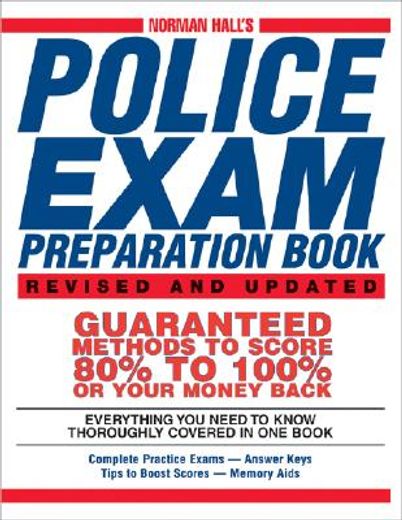 norman hall´s police exam preparation book