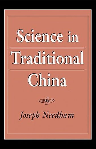 science in traditional china