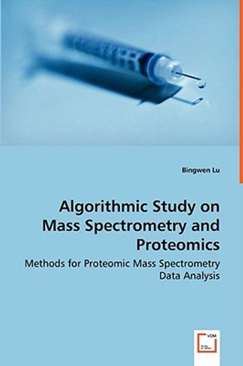 algorithmic study on mass spectrometry and proteomics - methods for proteomic mass spectrometry data