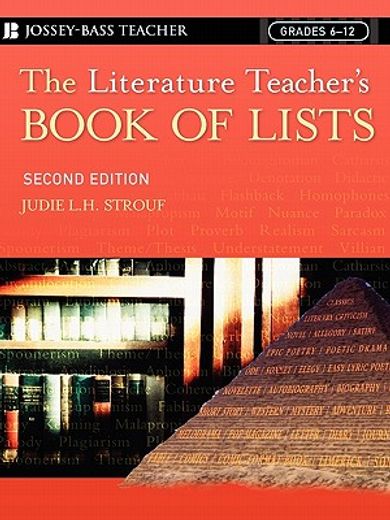the literature teacher´s book of lists,grades 6-12 (en Inglés)