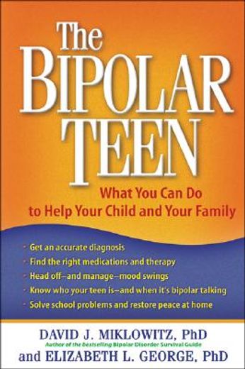 the bipolar teen,what you can do to help your child and your family