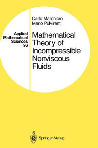 mathematical theory of incompressible nonviscous fluids (en Inglés)