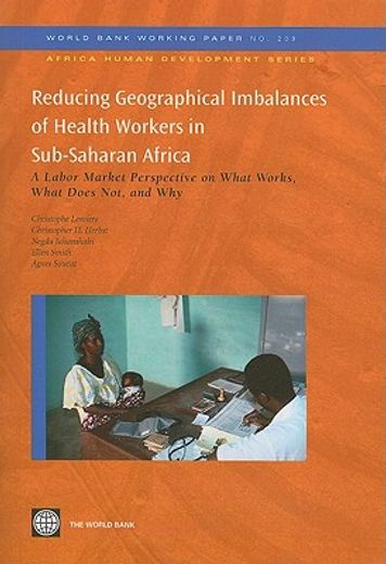 reducing geographical imbalances of health workers in sub-saharan africa,a labor market perspective on what works, what does not, and why