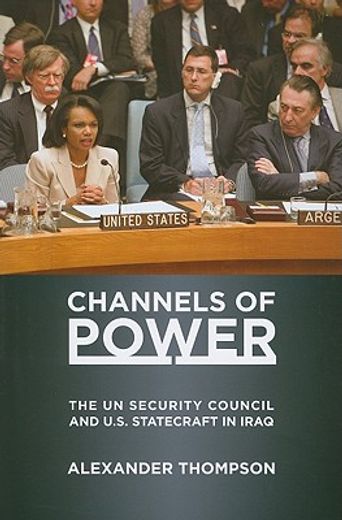 channels of power,the un security council and u.s. statecraft in iraq