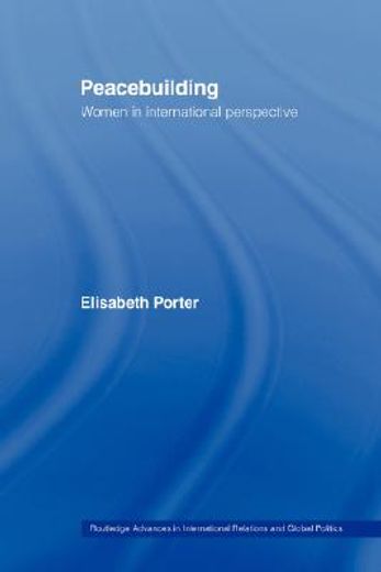 peacebuilding,women in international perspective