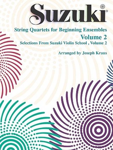 string quartets for beginning ensembles,score and parts (in English)