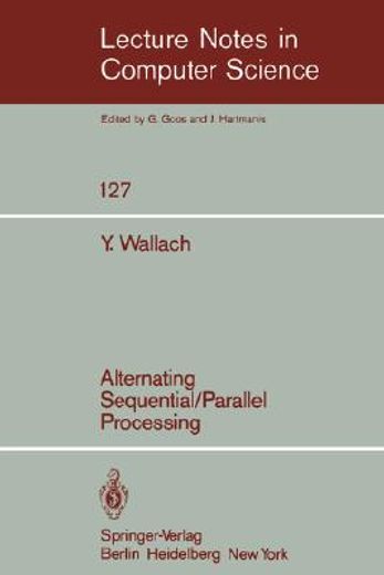 alternating sequential-parallel processing (en Inglés)