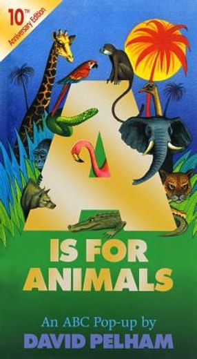 a is for animals,an abc pop up