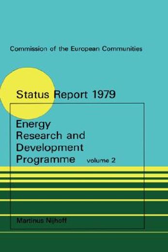 energy research and development programme (en Inglés)