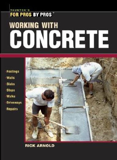 working with concrete