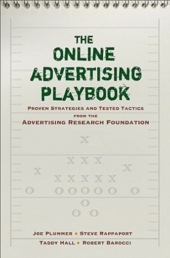the online advertising playbook,proven strategies and tested tactics from the advertising research foundation