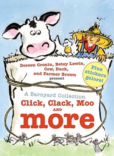 a barnyard collection,click, clack, moo and more