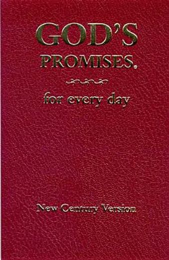 god´s promises for every day (en Inglés)