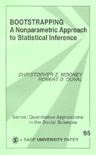 bootstrapping,a nonparametric approach to statistical inference
