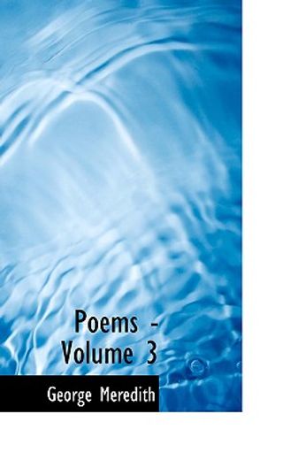 poems - volume 3