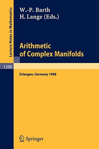 arithmetic of complex manifolds (in English)
