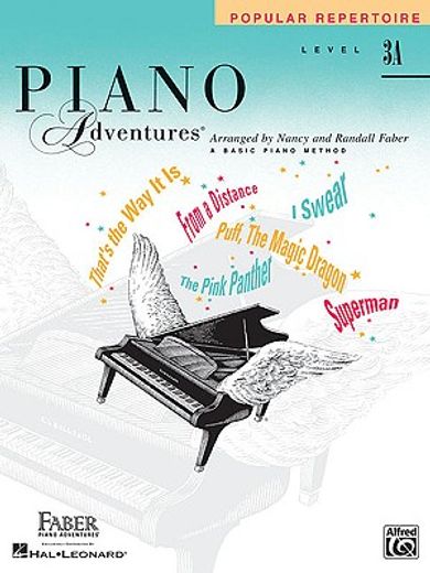 piano adventures,popular repertoire level 3a