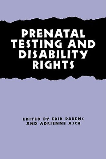 prenatal testing and disability rights