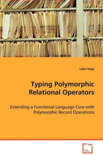 typing polymorphic relational operators