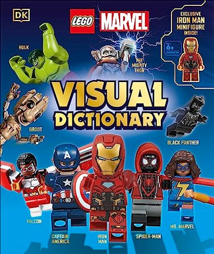 Lego Marvel Visual Dictionary: With an Exclusive Lego Marvel Minifigure by Hugo, Simon, Richau, amy [Hardcover ]