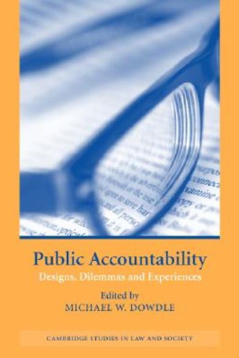 public accountability,designs, dilemmas and experiences