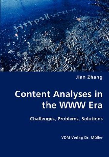 content analyses in the www era