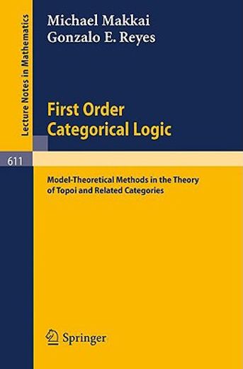 first order categorical logic (en Inglés)