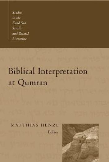 biblical interpretation at qumran (en Inglés)