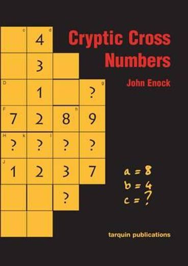 cryptic cross numbers,a collection of challenging puzzles