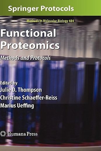 functional proteomics,methods and protocols