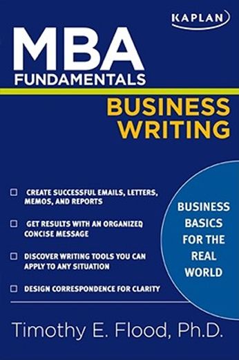 MBA Fundamentals: Business Writing (en Inglés)