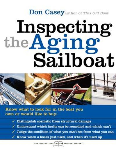 inspecting the aging sailboat