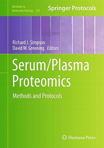 serum/plasma proteomics (en Inglés)