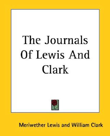 the journals of lewis and clark